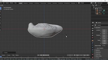Importar, orientar y escalar un modelo fotogramétrico en Blender 2.80