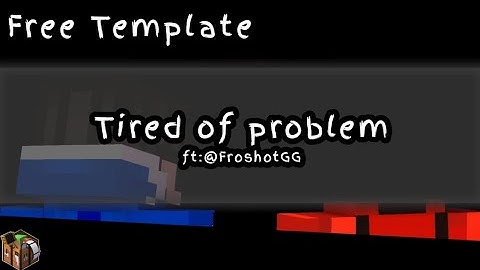 "Tired of problems" (Free Template) Minecraft Animation Mine Imator 