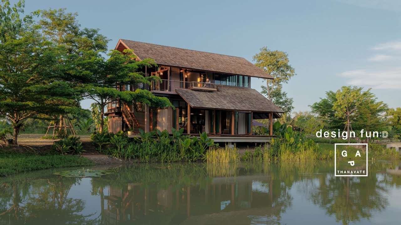 Baan Na Tun บ้านนาตั้น : บ้านสวน บ่อปลา และทุ่งนาหลังบ้าน  (ENG. SUB.)