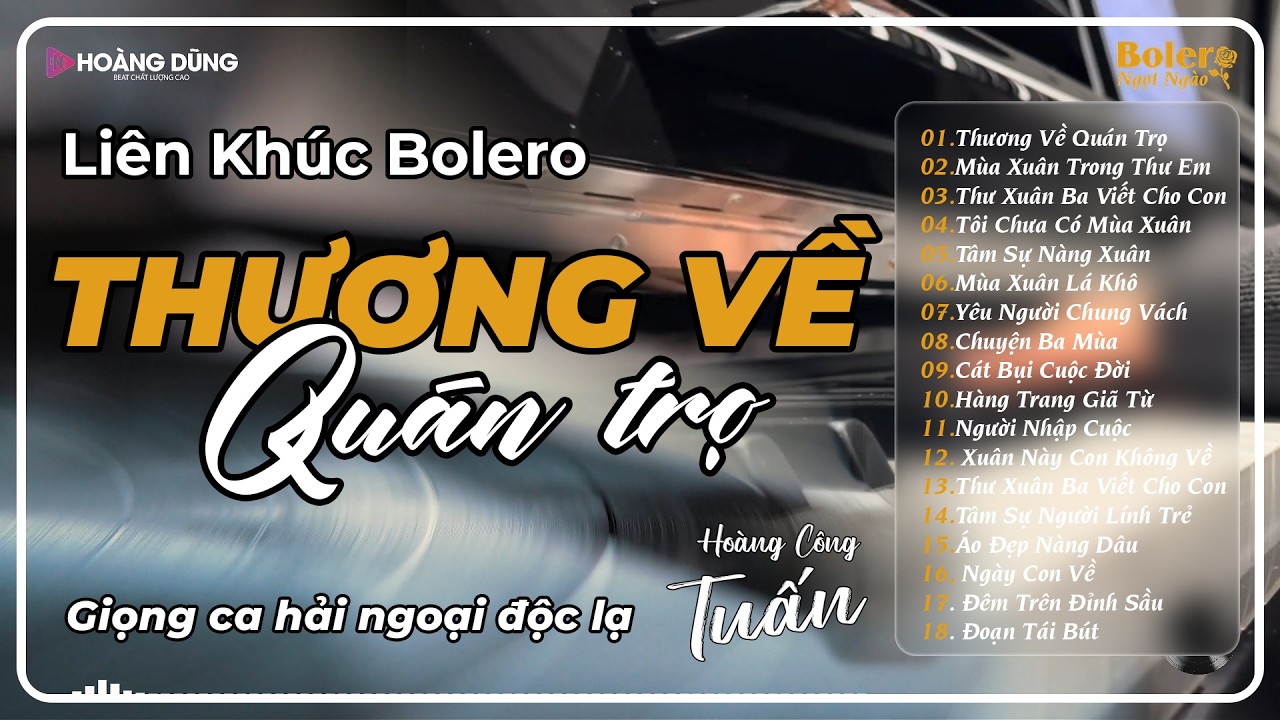 Lk Nhạc Vàng Bolero Hot Nhất 2026 | Liên Khúc BOLERO CÔNG TUẤN ÊM TAI DỄ NGỦ | THƯƠNG VỀ QUÁN TRỌ