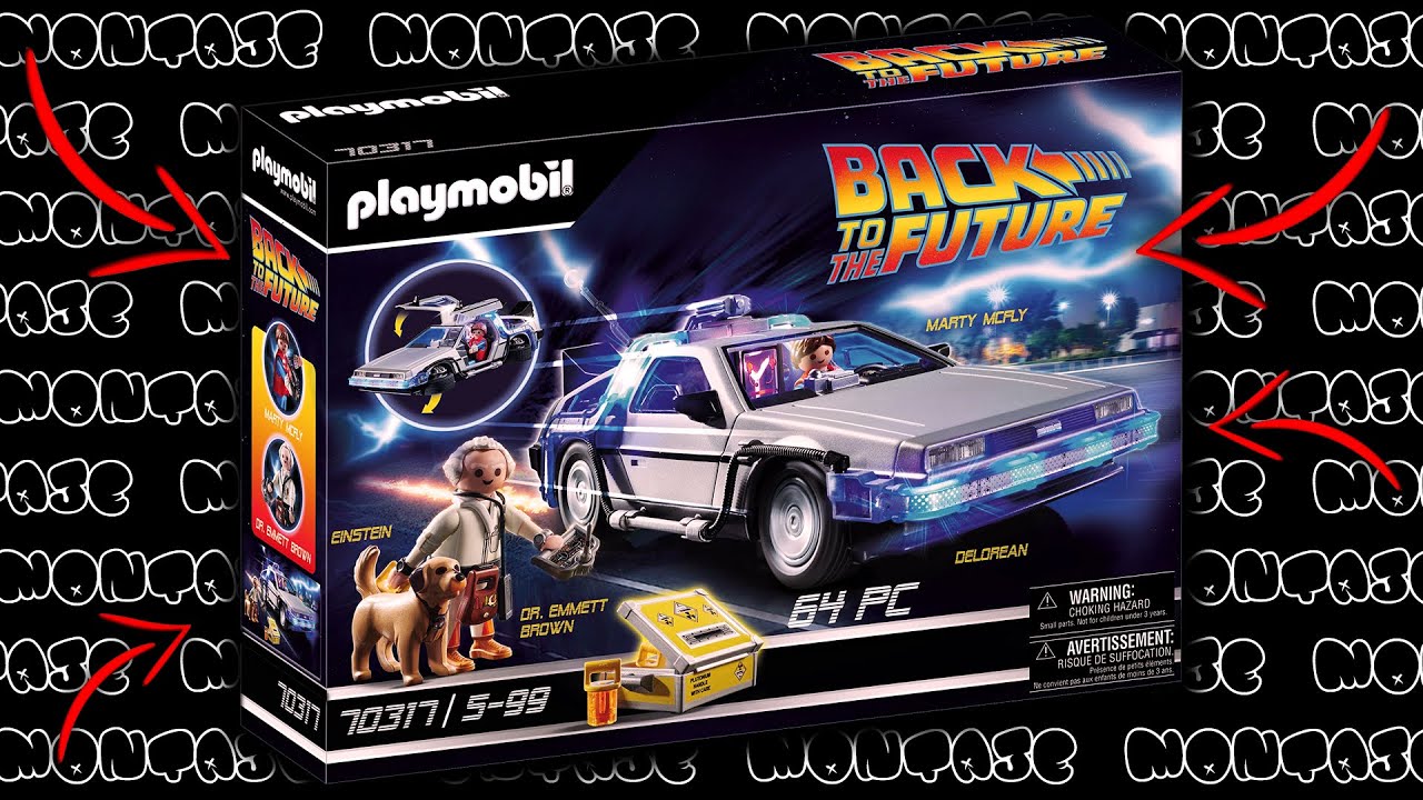 montaje PLAYMOBIL | REGRESO al FUTURO