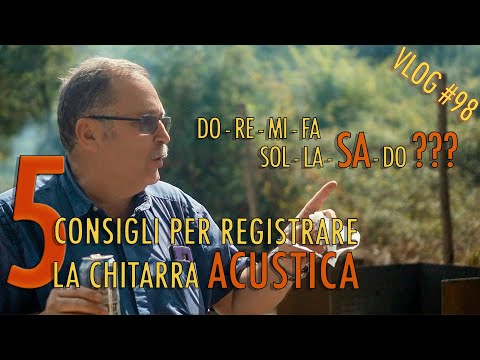 Come registrare la Chitarra Acustica in casa - Tutorial Registrazione