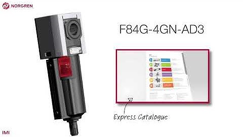 Norgren Air preparation part numbers