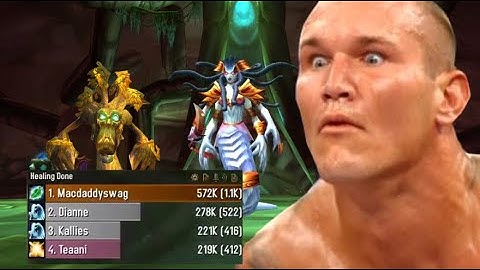 Resto Druid vs Lady Vashj, 99 parse!!! with live commentary