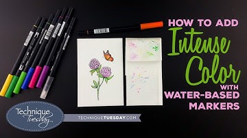 Intense Coloring with Wild Clover Stamp Set - Technique Tuesday