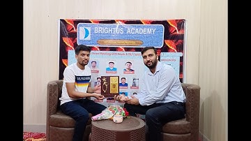 AIR 1, Ashutosh Kumar Yadav I GATE Metallurgy 2023 Topper I Brightus Academy Student