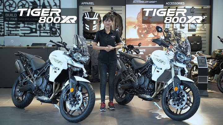 Triumph tiger 800 đánh giá xehay