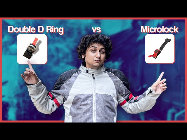 Double D Ring vs Microlock | Best Helmet strap lock class=