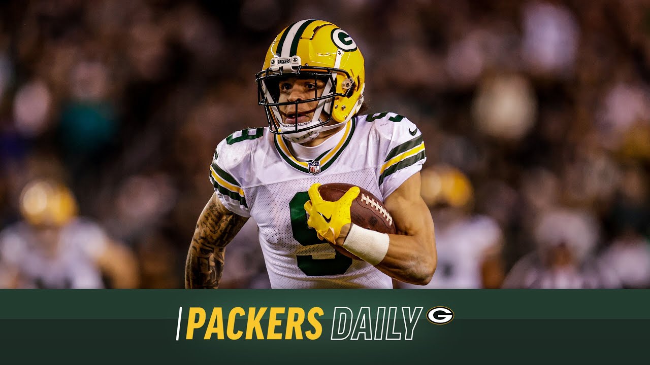 CB Jaire Alexander, WR Christian Watson both active for Green Bay ...