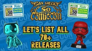 Discussing Every SDCC 2019 Release // Including: Shared Retailers, Pricing, and Release Dates