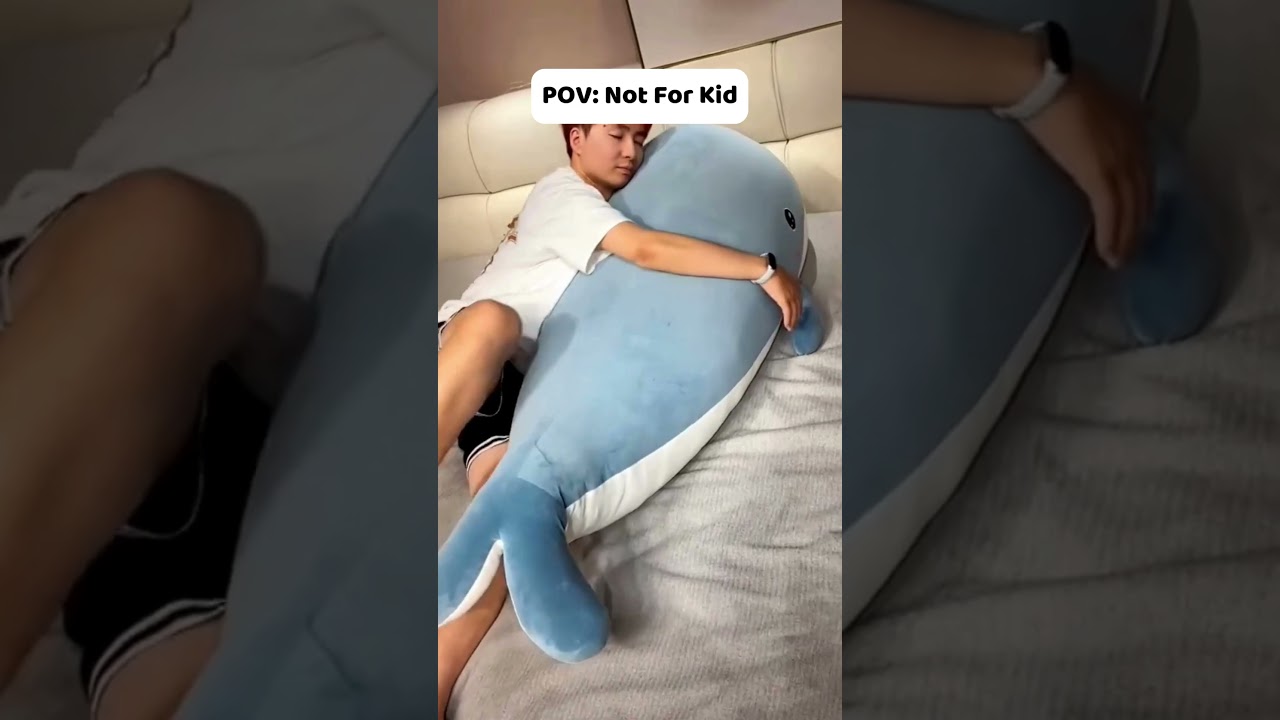 Amazon Home Finds 2024 - Whale Plush Pillow 