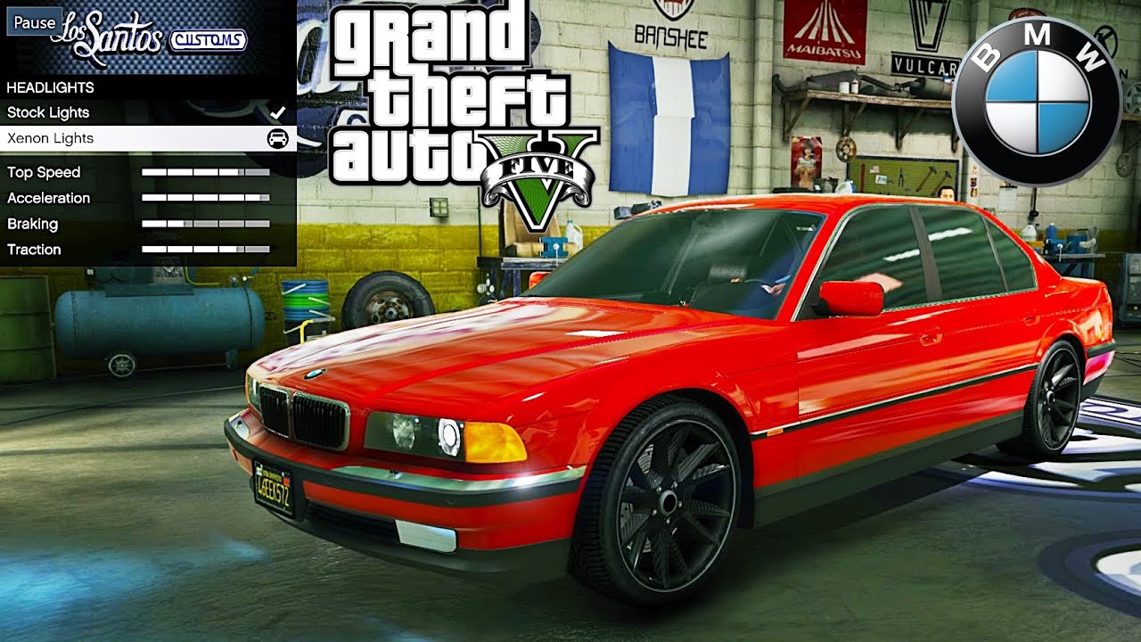 Bmw e38 gta 5