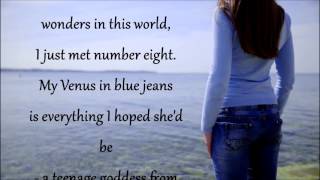 Miniatura de vídeo de "Venus in Blue Jeans  MARK WYNTER (with lyrics)"