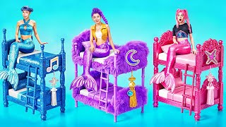 Download Lagu Mermaid Room Makeover Challenge! Soft Girl vs E Girl From Nothing To Wealthy At The Hospital! MP3