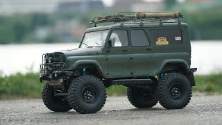 САМОДЕЛЬНЫЙ УАЗ на базе Axial  Радиоуправляемая модель трофи  Внедорожник 4x4 Легенды СССР  Offroad