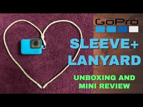 Go Pro Sleeve+Lanyard Unboxing and mini review|Blue Colour