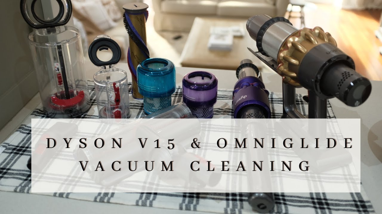 How To Clean The Dyson V15 & Omniglide Vacuums. - YouTube