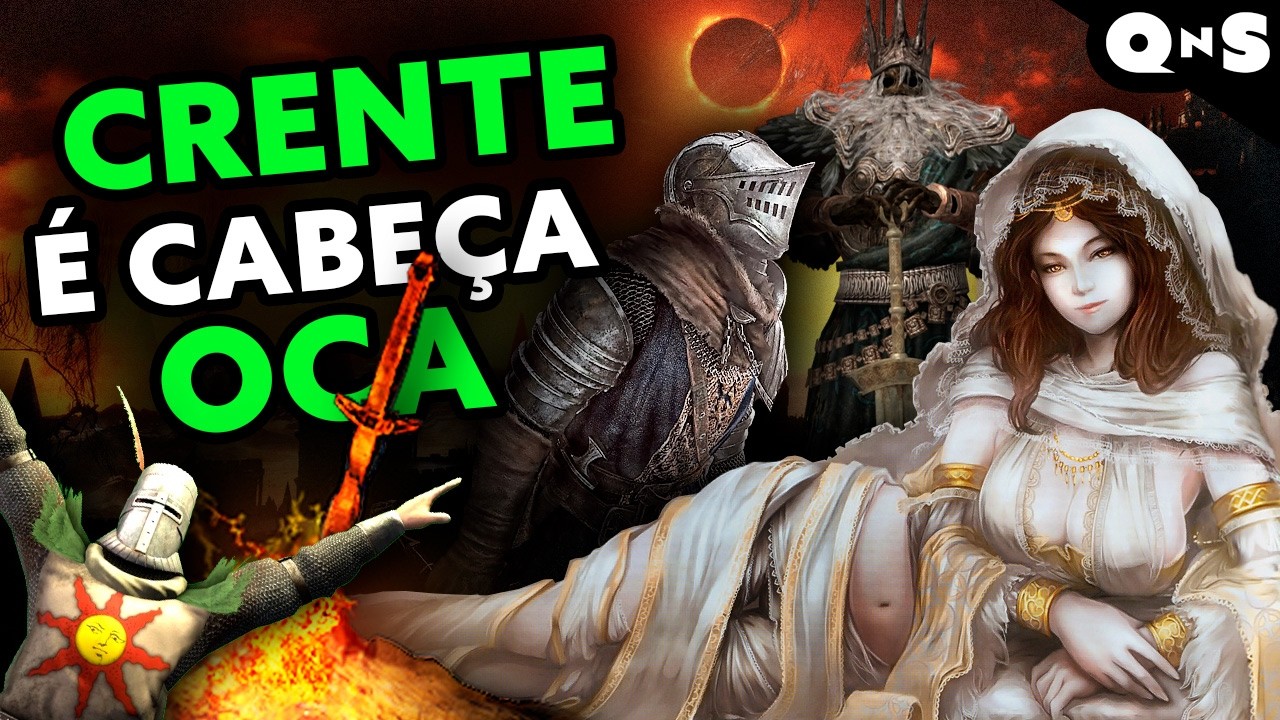 A VERDADE OCULTA DE DARK SOULS! Deuses descartáveis, niilismo meia-bomba e Berserk sem Berserk