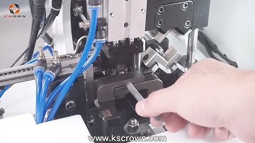 Auto feeding ferrule terminal crimping machine