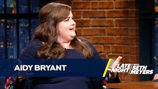 Aidy Bryant Passed Out in Her Apartment Hallway After an SNL Party