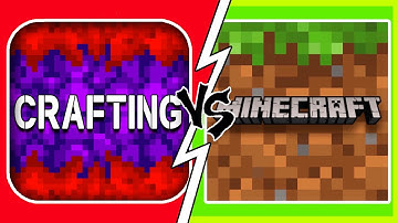 Crafting and Building 1.18.32 VS Minecraft PE 1.19 - Game Comparison