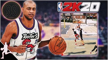 99 OVR VINCE CARTER Build Is A HIGHLIGHT REEL In NBA 2K20! CRAZY CONTACT DUNKS!!