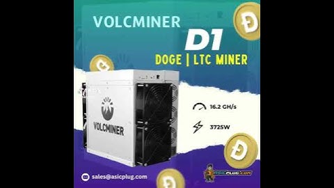 Volcminer D1—Litecoin Dogecoin Miner