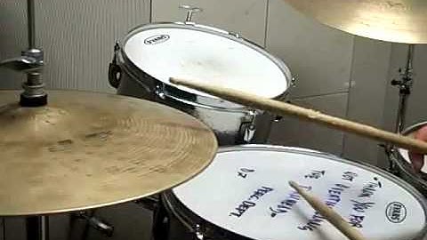 How To Play Funky Drums - Drum Lesson