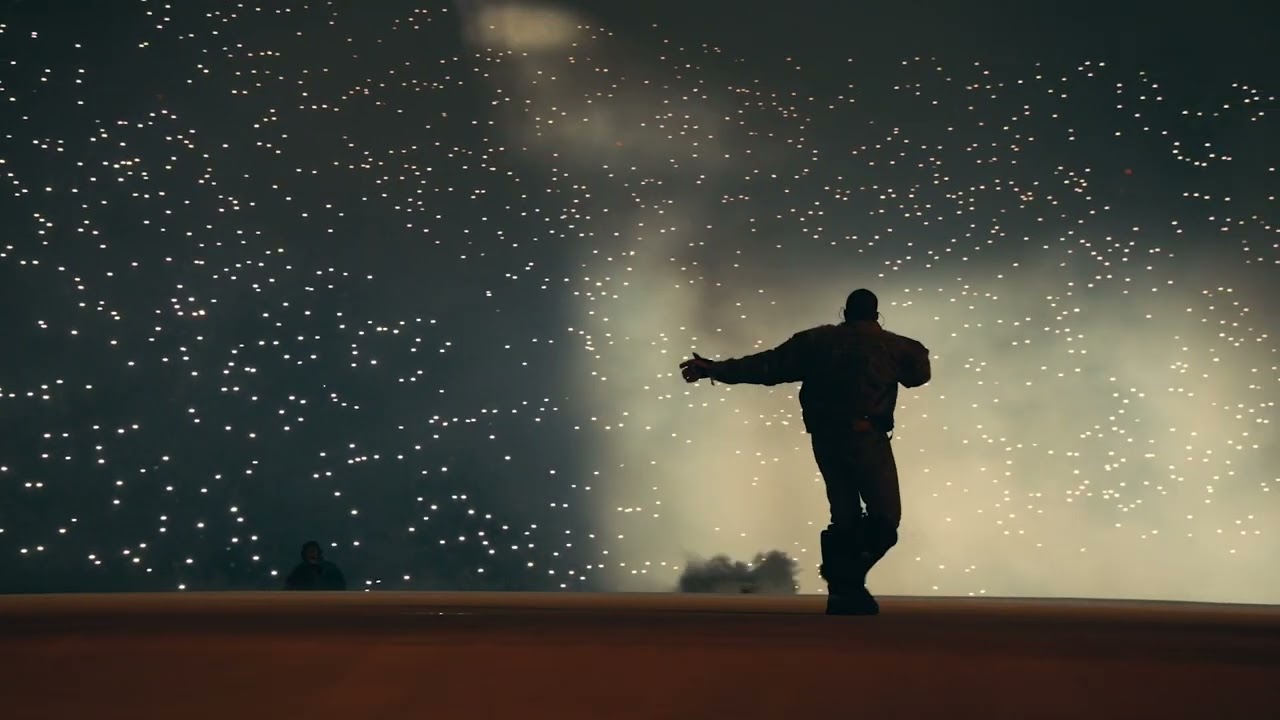 Kanye West - Bound 2 (Free Larry Hoover Benefit Concert) [Mike 