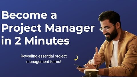 Become a Project Manager in 2 Minutes! 📋 Essential Project Management Terms Explained