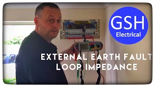 External Earth Fault Loop Impedance on a TN-C-S Earthing Arrangement Measuring Ze in Ohms (max 0.35)