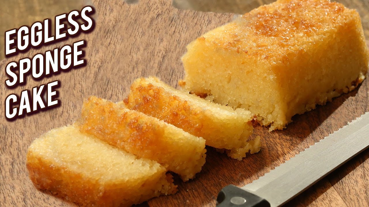 Basic Sponge Cake Recipe - Homemade Eggless Sponge Cake - Baking Recipe For Beginners - Bhumika | Rajshri Food