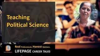 LifePage Career Talk on Teaching Political Science