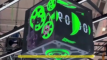 led cube display