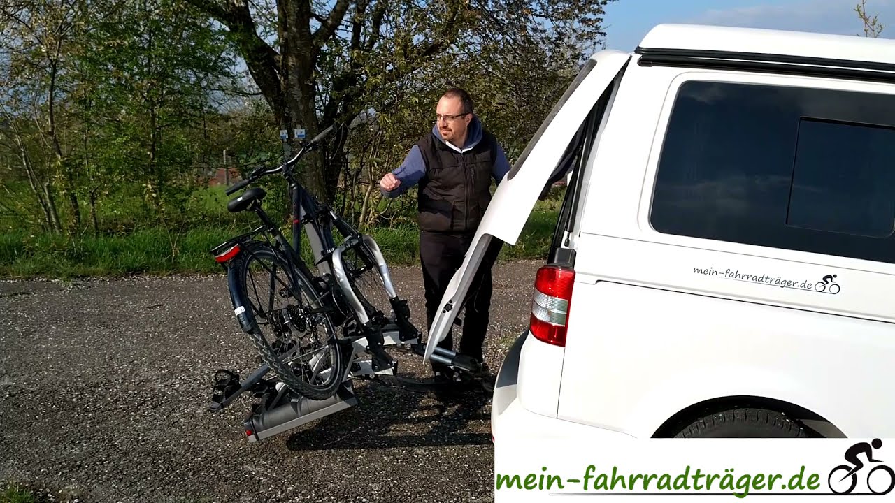 Fahrradträger für 2 ebike Fahrräder 60kg Heckträger Anhängerkupplung  klappbar