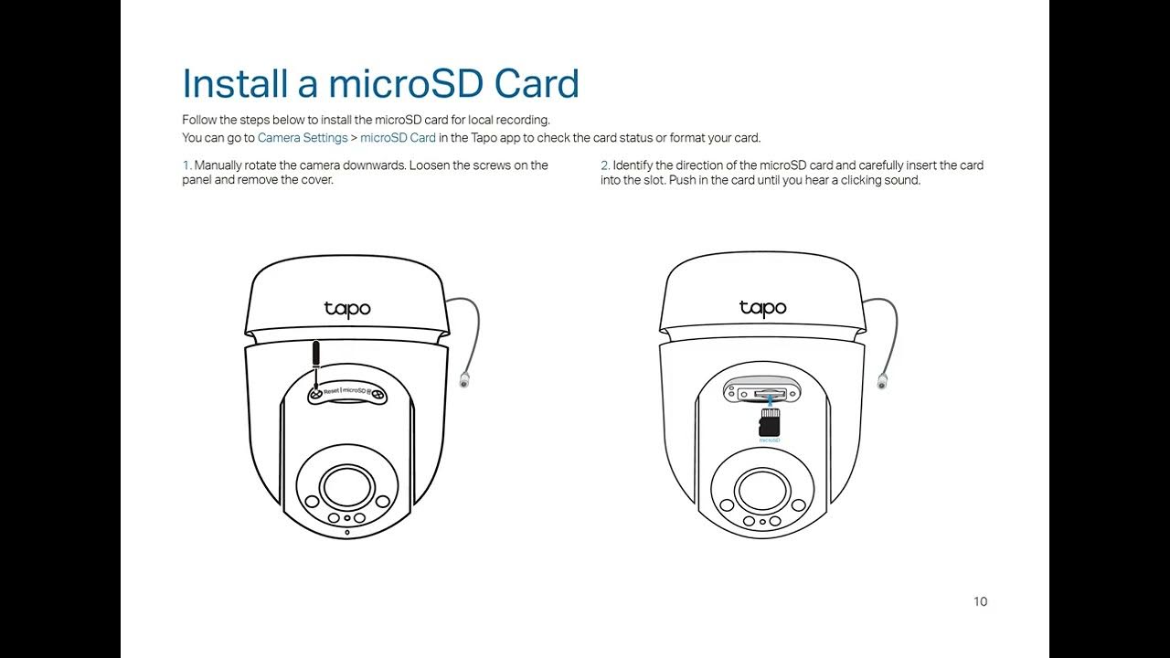 Manual de usuario TP-Link Tapo C510W (5 páginas)