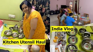 America Ki Liya Kitchen Shopping Is Done 😜| Haul | India Travel Vlog | Simple Living Wise Thinking