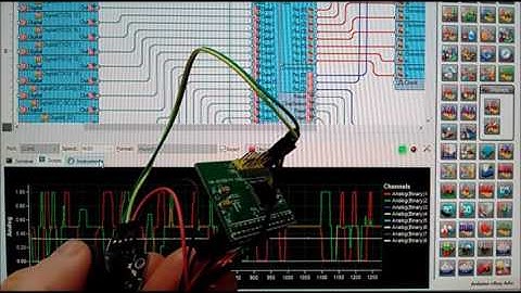Arduino Mega and Visuino: Connect AD7606 8 Channel 16 Bit Bipolar ADC in 16 bit parallel mode