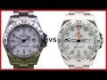 ▶ Rolex Explorer II: Old 16570 vs. New 216570 - COMPARISON