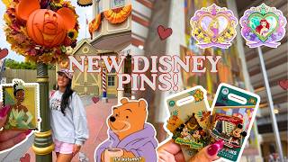 Disney pin trading like it’s my 9-5... New Walt Disney World 55th Anniversary Pins!