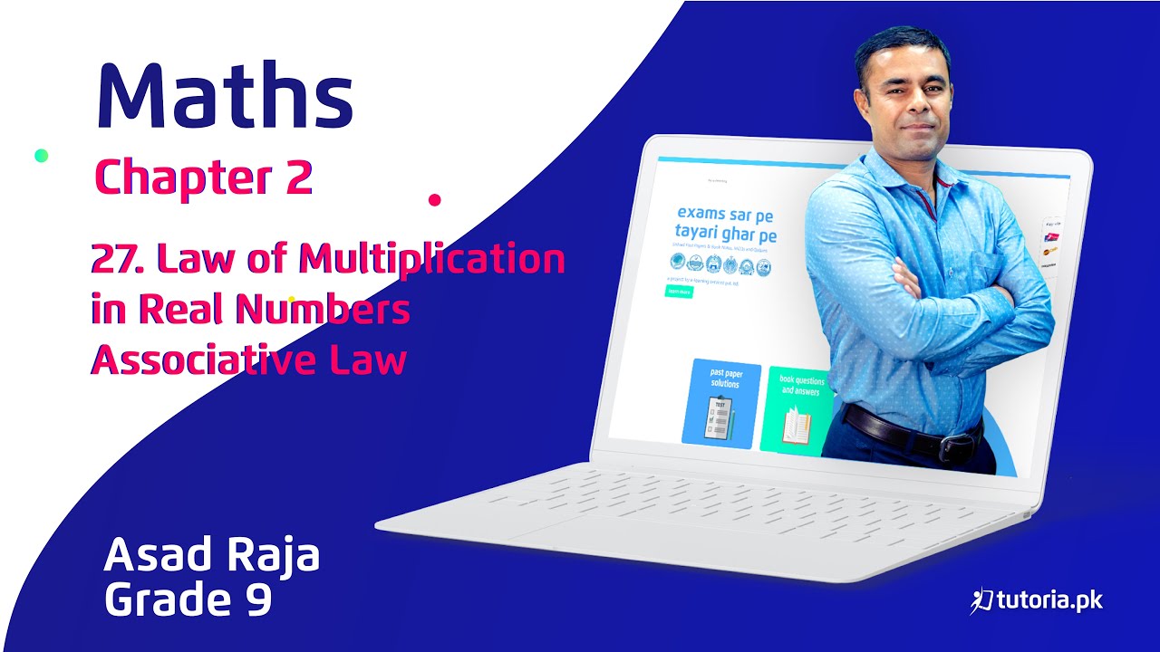 Maths Class 9 Chapter 2 Topic 27 Laws of Multiplication in Real
