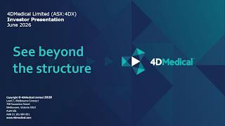 4DMedical Ltd. (OTC: FDMDF | ASX: 4DX): Virtual Investor Conferences