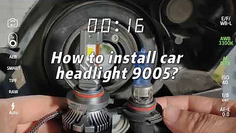 How To Fast Replace 9005 Headlight Bulb With Super Bright LED Bulb? #howtoinstall #howtoreplace