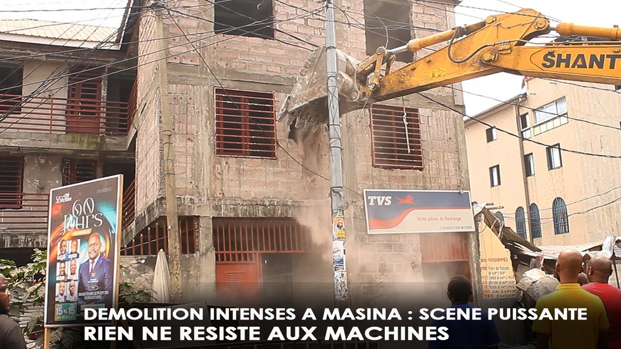 🚨DEMOLITION INTENSES A MASINA : SCENE PUISSANTE : RIEN NE RESISTE AUX MACHINES