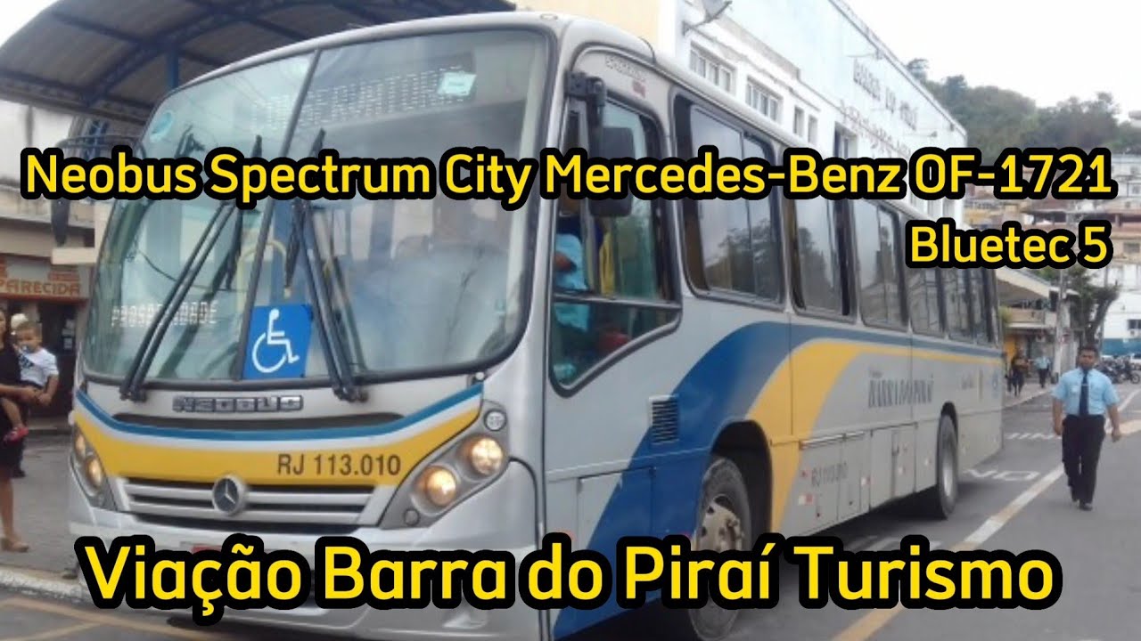 ✅️[ MP12 - Paracambi X Barra do Piraí Via Ipiranga ] Neobus Spectrum City Mercedes-Benz OF-1721 BT 5