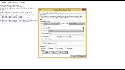 5 DTM DNP3 Configure Commands