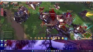 Albion Online - SMC - Fighting with 500 Phalanx Beetle