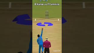 Bhuvenshwar Kumar vs Pat Cummins #rc24 #bowlout #cricket #gamingshorts