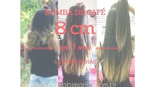 Shampoo bomba de cafÃ© - Resultado