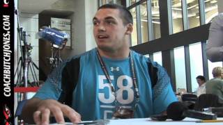 UC Football: Combine 2012 Derek Wolfe